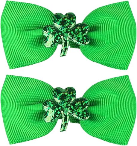 St Patrick's Day Baby Cute Headbands Flower hair accessory.(D/S1) (Type A) in Saudi Arabia