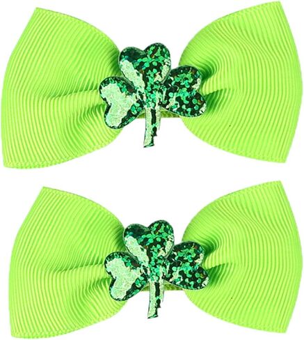 St Patrick's Day Baby Cute Headbands Flower hair accessory.(D/S1) (Type A) in Saudi Arabia