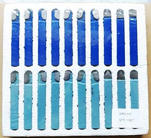 LLDSIMEX 20 قطعة 1/2 بوصة من الكربيد مجموعة أدوات القطع المائلة in Kuwait