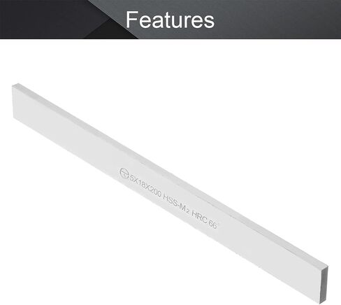 Utoolmart HSS مخرطة أداة بت 5 مللي متر x 18 مللي متر x 200 مللي متر مخرطة مربعة تحول أداة الفراغات M2 عالية السرعة الصلب مستطيلة يطير القاطع مطحنة فارغة in Kuwait