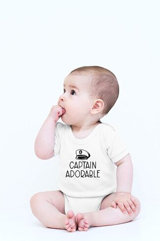 CBTwear Captain Adorable - زي بحار مضحك قادم للمنزل للأطفال الأولاد - بدلة أطفال لطيفة من قطعة واحدة in Saudi Arabia