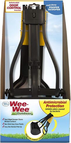 Four Paws Allen's Spring Action Dog Scooper For Hard Surfaces 3.75" x 4.5" x 15.5" in Kuwait