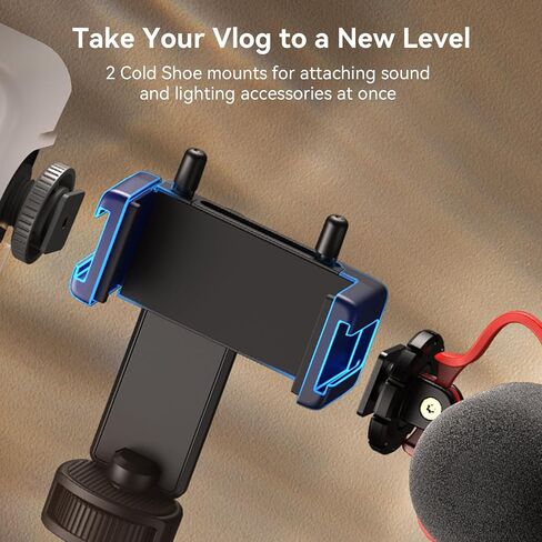 SMALLRIG VK-30 Vlogging Kit for iPhone, Content Creator Kit for YouTube and TikTok Starter, Video Recording Equipment, with Phone Tripod, Phone Mount and Light - 4367 in Saudi Arabia