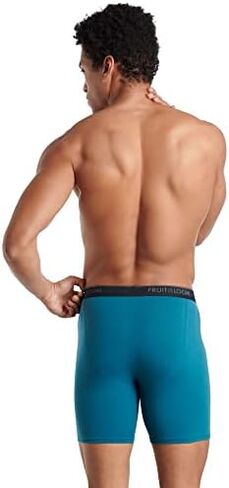 Fruit of the Loom Men's 360 Stretch Boxer Briefs (Quick Dry & Moisture Wicking) in Saudi Arabia