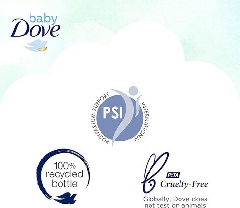 غسول دوف بيبي من الرأس إلى أصابع القدم، مضخة حساسة 13 أونصة (384 مل) (عبوتان) in Kuwait