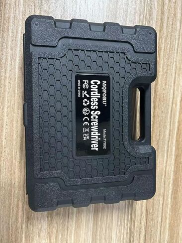 مفك براغي لاسلكي من إم كيو فورو، طقم مفك براغي كهربائي قابل لإعادة الشحن 3.6 فولت، 47 في 1 مثقاب لاسلكي محمول، مقبض مزدوج الوضع مع كابل USB ضوء LED لأدوات المنزل والمكتب in Kuwait