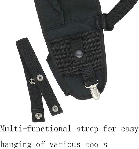 Universal Double Radio Shoulder Harness Chest Rig Bag Pocket Pack Holster Vest for Two Way Radio Rescue Essentials(Vest Harness) in Saudi Arabia