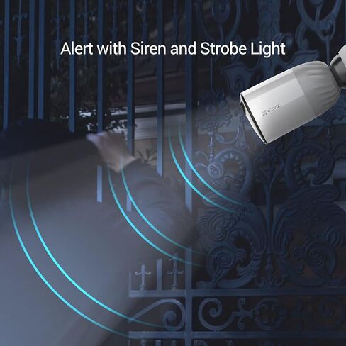 كاميرات EZVIZ الشمسية الأمنية اللاسلكية في الهواء الطلق، كاميرا لأمن المنزل في الخارج مع رؤية ليلية ملونة، صوت ثنائي الاتجاه، كشف الحركة بالذكاء الاصطناعي والتنبيه، كاميرا مراقبة بالضوء الفيضان، مقاومة للماء، 256 جيجابايت in Kuwait