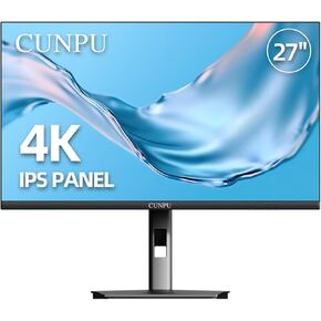 27 Inch 1440p Gaming Monitor, QHD 144/165Hz Fast IPS Vertical Monitor, 125% sRGB, FreeSync & G-Sync, HDR, Height Adjustment for Gamer Comfort, RGB Light, Built-in Speaker, HDMI & DP Port, S27QG