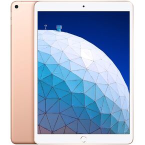 2019 Apple iPad Air (10.5- inch, WiFi + Cellular, 64GB) - Gold (Renewed Premium) in Kuwait