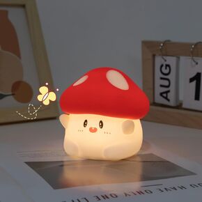 Cute Panda Night Light for Kids, LED Squishy Panda Lamp, Silicone Dimmable Nightlight for Baby Nursery with 30 Minutes Timer, Rechargeable Bedside Touch Lamp for Girls Boys Bedroom