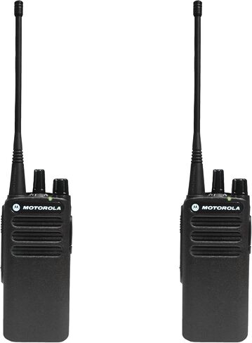 6 x Motorola CP100D Analog UHF Portable Non-Display Two Way Radio, 16 Channel, 4 Watt (403-480MHz) - 6 Pack Bundle in Saudi Arabia