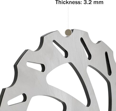 قرص دوار الفرامل ATV خلفي 200 مم 1S3-2582W-00-00 متوافق مع Yamaha Raptor 700 700R 2006-2023 YFZ450 2006-2013 YFZ450R 2009-2023 YFZ450X 2010-2011، 1S3-2582W-10-00 in Saudi Arabia