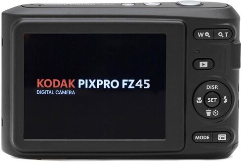 كاميرا رقمية Kodak PIXPRO FZ45 Friendly Zoom 16MP Full HD رقمية، حمراء، حزمة مع بطاقة ذاكرة 32 جيجابايت وحقيبة كاميرا in Kuwait