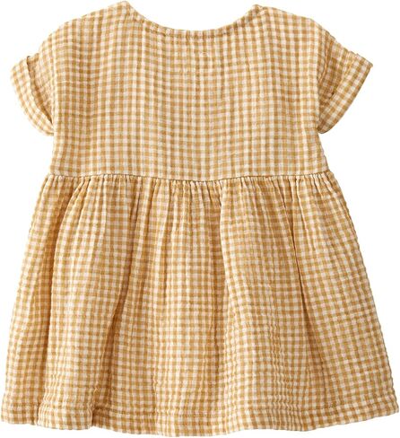 little planet by carter's baby-girls Baby & Toddler Girls' Organic Cotton Dress, Dusty Rose, 24M in Saudi Arabia