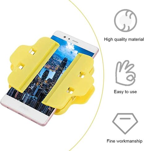 4 Pcs Universal Screen Fastening Clamp Plastic Fastening Clamps Clip Tool Clamping Fixture for Mobile Phone Tablet in Saudi Arabia