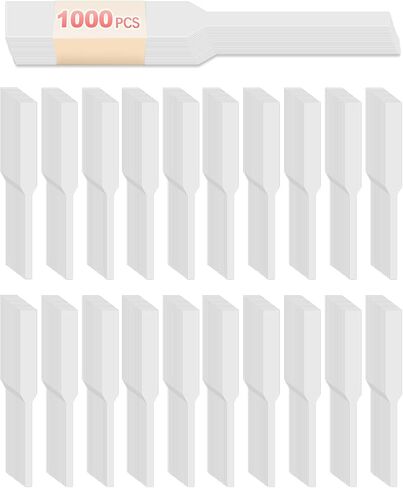 500 Pieces Perfume Tester Strips, Disposable Fragrance Test Strips, Pure White and Strong Absorbent, Fragrance Blotter Strips, Scent Strips, for Fragrances Essential Oils Spice in Saudi Arabia