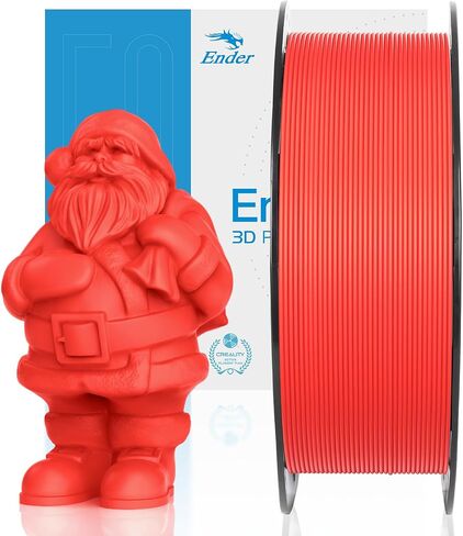 خيوط الطابعة ثلاثية الأبعاد الرسمية Creality PLA، خيوط PLA ثلاثية الأبعاد للطابعة Ender PLA 1.75 مم، دقة الأبعاد +/- 0.02 مم، عدم التشابك والترابط القوي، بكرة 1 كجم PLA (2.2 رطل)*عبوة من قطعتين in Kuwait