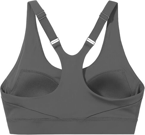 حمالات صدر رياضية من Racerback للنساء ذات دعم عالٍ وأشرطة قابلة للتعديل وكوب مصبوب للتمرين واللياقة البدنية والجري في صالة الألعاب الرياضية in Saudi Arabia