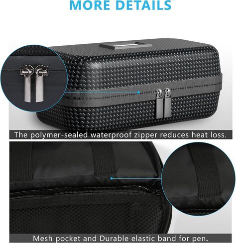 Insulin Cooler Travel Case TSA Approved Medication Diabetic Cooler for Daily Life Trip Refrigerated Medicine Organizer Bag for Insulin Pens and Diabetic Supplies Storage with Ice Pack(Carbon Fiber) in Saudi Arabia
