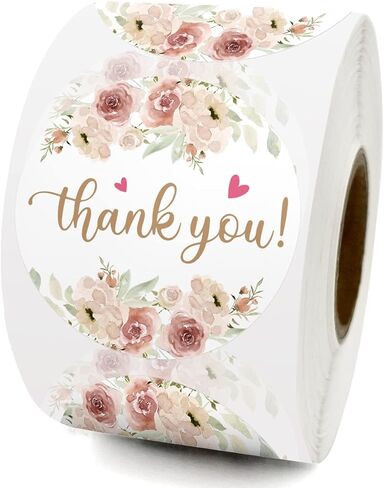 500 PCS Please Leave a Review Cute Small Business Stickers, Thank You Stickers, Bakeries Packaging Stickers, Envelopes Stickers, Mail Envelopes Shipping Stickers for Small Business in Saudi Arabia