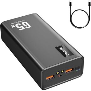 Power Bank Fast Charging 50000mAh, 65W Laptop Portable Charger USB C Compatible with MacBook Dell, PD External Battery Bank Compatible with iPhone 14/13, Cell Phone, Tablet, 3 Output &1 Input