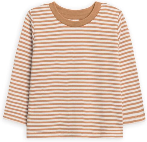 Colored Organics - Organic Cotton Toddler Long Sleeve Shirts - Baby Toddler and Kids Tops - Girls and Boys Tees in Saudi Arabia