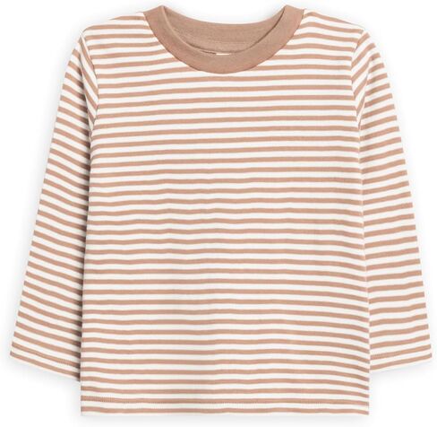 Colored Organics - Organic Cotton Toddler Long Sleeve Shirts - Baby Toddler and Kids Tops - Girls and Boys Tees in Saudi Arabia
