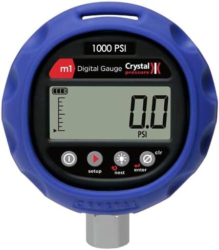Crystal M1-10KPSI Digital Pressure Gauge, 0 to 10,000 psi in Saudi Arabia