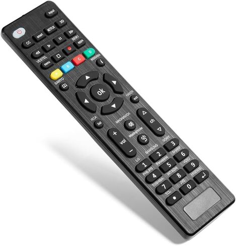 Universal TV Remote Control is Suitable for LED Smart TVS of LG/Samsung/Sony/Philips/Panasonic/Sharp/Toshiba/Hitachi/VIZIO/TCL/JVC/Hisense and Other Brands in Saudi Arabia