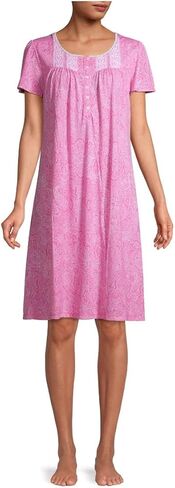 ثوب نوم نسائي خفيف الوزن من Secret Treasures وردي بيزلي زهري in Kuwait