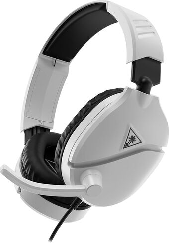 سماعة ألعاب متعددة المنصات من Turtle Beach Recon 70 لأجهزة PS5، وPS4، وXbox Series X|S، وXbox One، وNintendo Switch، والكمبيوتر الشخصي والهواتف المحمولة مع اتصال سلكي 3.5 ملم - ميكروفون قابل للطي لكتم الصوت، ومكبرات صوت 40 ملم، خفيفة الوزن - أسود in Kuwait