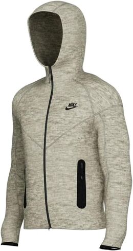 Nike Sportswear Tech Fleece Windrunner Men's Full-zip Hoodie Size-XX-Large, Light Photo Blue/Black in Saudi Arabia