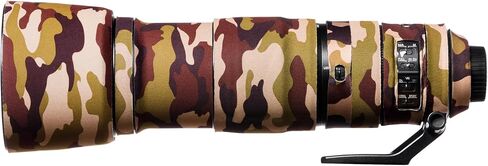 غطاء عدسة EasyCover من النيوبرين البلوطي لعدسة Nikon مقاس 200-500 مم f/5.6 VR مموه باللون البني in Kuwait