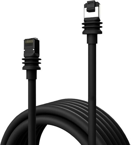 V3 Compatible Outdoor Waterproof & Extra-Thick Cable for Starlink Gen 3 Dish, Includes Ethernet Cable Storage and Crystal Head Protector (50FT/15M) in Saudi Arabia