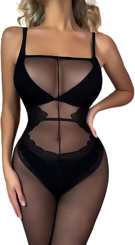 المرأة مثير Bodystockings كامل قطعة واحدة ارتداءها تيدي الملابس الداخلية in Saudi Arabia