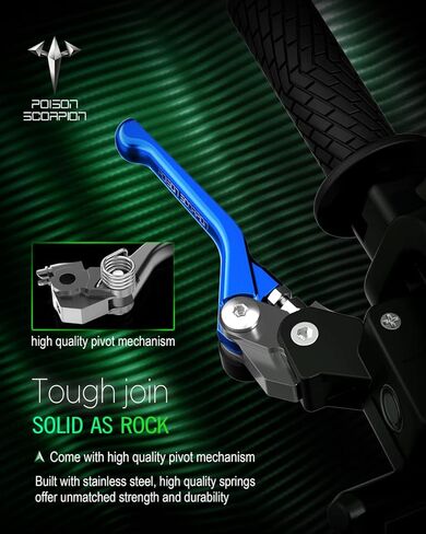 POISON SCORPION Black Off-Road/Dirt Bike Brake Clutch Levers Compatible with RM125 RM250 1996-2003 in Saudi Arabia