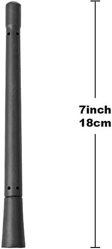 VOFONO Stubby Antenna for 2015-2024 Ford Mustang Convertible, Car Ford Mustang Accessories, 3 Inch Short Replacement Ford Mustang Billet Antenna Mast Designed for Optimized FM AM Radio Reception in Kuwait