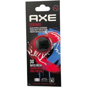 AXE Air Freshener Mini Vent Clip, Air Purifier, Odor Eliminator Provides A Long Lasting Scent (Black, 1 Pack)
