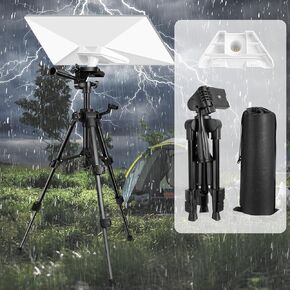 Tripod for Starlink Mini, Tripod Mount with Adapter for Starlink Mini 1/4"Srew, Portable Satellite Mounting Kit for Starlink Mini Accessories, Adjustable Tripod and Adapter Kit for Starlink Gen 4(V4)