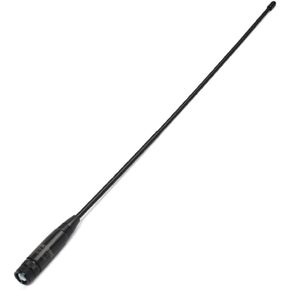 Dual Band 70cm 2m BNC Connector Flexible Aerial Antenna Handheld Whip for Kenwood TK308 TH28A TH42AT Icom IC-V80 IC-V82 IC-V85 IC-R10 IC-R20 HT440 HT90