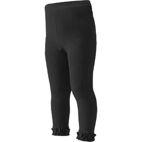 Baby Leggings Toddler Footless Tights Girls Ruffle Leggings Kids Cotton Stockings Pants 1/2/3 Pack