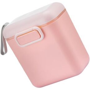 Portable Milk Powder Box Formula Dispenser Milk Powder Container Powder Formula Dispenser Milk Powder Dispenser Formula Holder Pp High Capacity Clothes Travel Pink