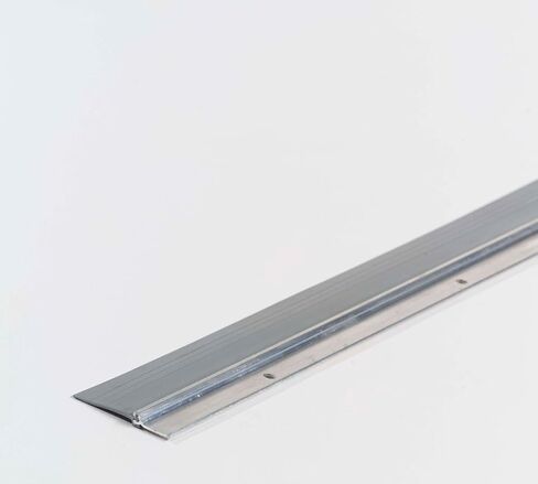 منتجات البناء M-D 69644 2-1/4 بوصة × 36 بوصة DB038 أداة تنظيف الأبواب شديدة التحمل مع ختم الفينيل، أبيض in Kuwait