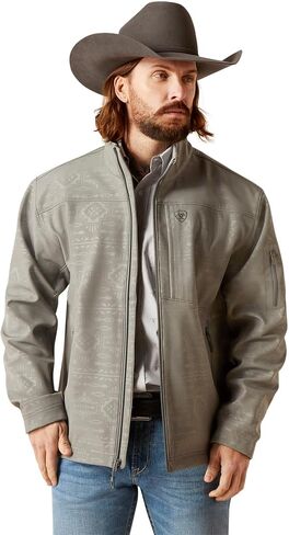 Ariat Male Vernon 2.0 Softshell Jacket Jetty Gray Large in Saudi Arabia