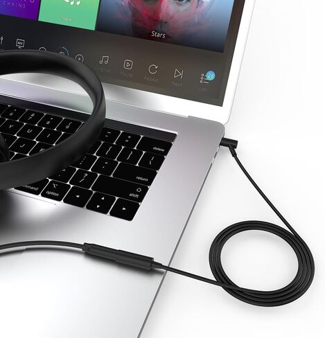 Headphone Extension Cord, 3.5mm Male to Female Stereo Audio Cable Aux Cord wire Replacement Compatible with Bose QuietComfort QC45 QC35II QC35 QC25 Headphones (16FT) in Saudi Arabia