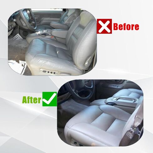 غطاء مقعد السائق الأمامي السفلي جلد بديل 522 Med Tan متوافق مع Chevy Silverado Tahoe Suburban GMC Sierra Yukon 1995 1996 1997 1998 1999 in Kuwait