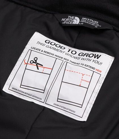 بنطال THE NORTH FACE للفتيات معزول، مقاس XX-Large، طباعة زهور شتوية سوداء TNF in Saudi Arabia