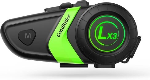 Motorcycle Helmet Bluetooth Headset - Helmet Speakers Featuring HiFi Sound, Motorcycle Headset with IP67 Waterproof, Long Lasting Motorcycle Intercom with Dual CVC Noise-Reduction-Lunar Rock in Saudi Arabia