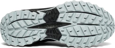 Saucony Women's Versafoam Excursion Tr13 Trail Running Shoe, Grey/Black/Burgundy, 6 in Saudi Arabia